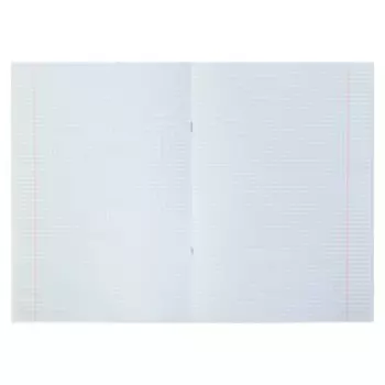 Тетрадь А4, 48 листов в клетку, на скрепке Monotone, обложка мелованный картон, синяя