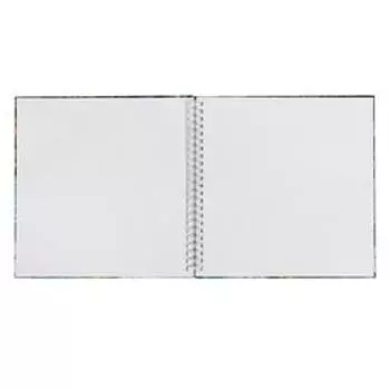 Скетчбук А4, 60 листов на гребне, 210 х 210 мм, SketchBook For Art, твёрдая обложка, белый блок 120 г/м2