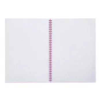 Тетрадь А4, 60 листов в клетку на гребне, ErichKrause Neon, пластиковая обложка, блок офсет, МИКС