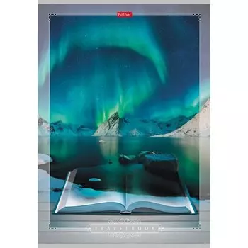 Тетрадь А4, 80 листов, клетка, "Книга странствий", обложка мелованный картон, блок 65г/м2