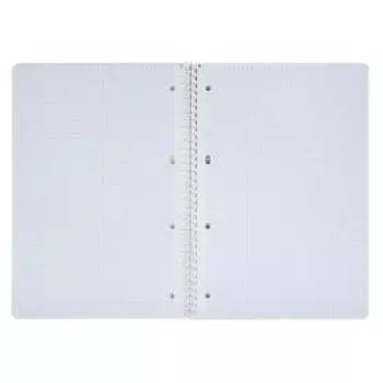 Тетрадь А4, 80 листов, в клетку, на гребне, "Скандинавские узоры", обложка мелованный картон, твёрдая подложка, блок офсет, МИКС