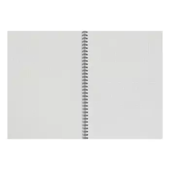 Тетрадь А4, 96 листов в клетку на гребне "Яркий офис", обложка картон, УФ-лак, блок офсет