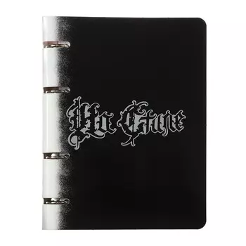 Тетрадь А5, 100 листов в клетку, на 4-х кольцах, "На стиле" (Эксклюзив), обложка мелованный картон, глянцевая ламинация, тиснение фольгой, блок 60 г/м2