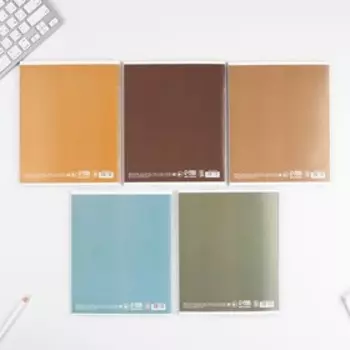 Тетрадь в клетку, 48 л., А5, на скрепке, блок №1 «Архитектура» МИКС