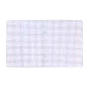 Тетрадь А5, 48 листов в клетку "На книжных полках", обложка мелованный картон, выборочный лак, скругленные углы, блок 65, 5В, МИКС