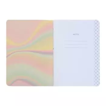 Тетрадь А5- 48л кл New idea, обл мел карт, мат лам, тисн фольг, полноцв обор, бл диз 70г/м²