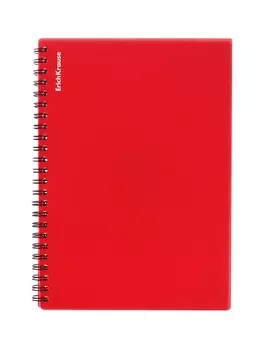 Тетрадь А5 80л кл на гребне ErichKrause Reef, пласт обл, блок оф, корал