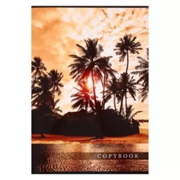 Тетрадь-перевёртыш, 80 листов в клетку "Морской круиз", обложка мелованный картон, УФ-лак