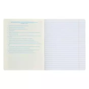 Тетрадь предметная, 48 листов в линейку, Литература, обложка мелованный картон, скруглённые углы