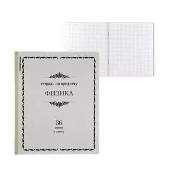 Тетрадь предметная «Физика», 36 листов в клетку, ErichKrause