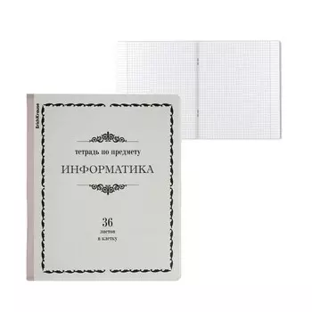 Тетрадь предметная Информатика, 36 листов в клетку, ErichKrause