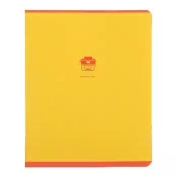 Тетрадь предметная Monocolor.Element, 48 листов в линию "Литература", обложка мелованный картон, ламинация софт тач, выборочный лак, блок офсет 70 г/м2