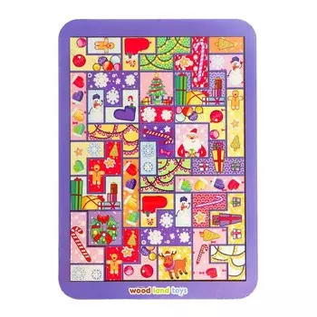 Тетрис «Новогоднее настроение» 42 детали