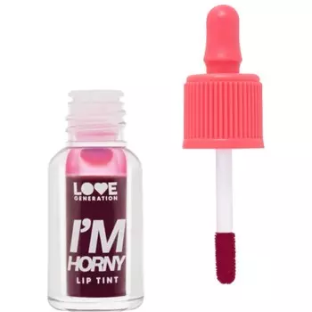 Тинт для губ Love Generation I'm Horny, стойкий, на водной основе, тон 03 винный, 2.5 мл