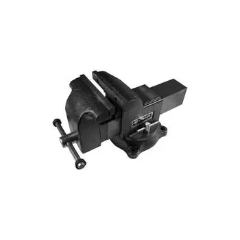 Тиски чугунные BERGER BG1338 "ТОНАР", 150 мм, поворотные, с трубным зажимом и наковальней