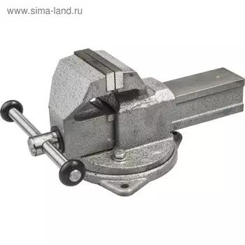 Тиски ЗУБР "ЭКСПЕРТ" 32604-100, слесарные, с поворотным основанием, 100мм