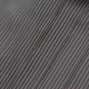 Ткань плательная «Гофре», 100% п/э, 100 г/м, шир.150 +/- 5 см, серая