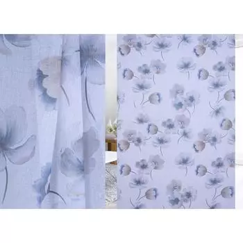 Ткань портьерная, ширина 280 см, лён