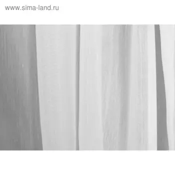 Ткань тюлевая, ширина 280 см, батист, однотон