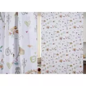 Ткань тюлевая, ширина 280 см, вуаль