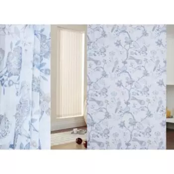 Ткань тюлевая, ширина 280 см, вуаль, печать