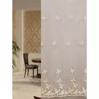 Ткань тюлевая, ширина 300 см, сетка