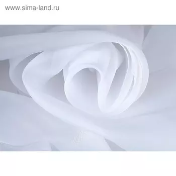 Ткань тюлевая, ширина 300 см, вуаль, однотон