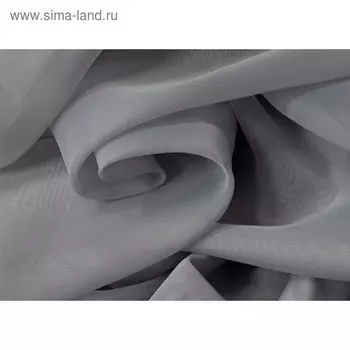 Ткань тюлевая, ширина 300 см, вуаль, однотон