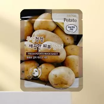 Тканевая маска для лица 3W Clinic с экстрактом картофеля, 23 мл