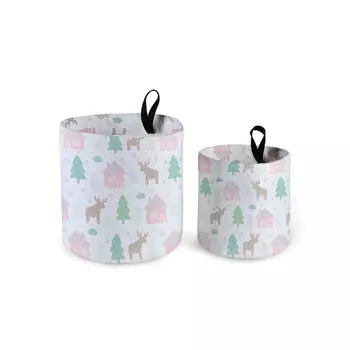 Тканевый настольный органайзер, размер 12х13 см и 15х18 см