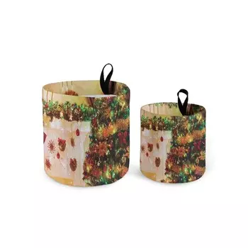 Тканевый настольный органайзер, размер 12х13 см и 15х18 см