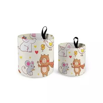 Тканевый настольный органайзер, размер 12х13 см и 15х18 см