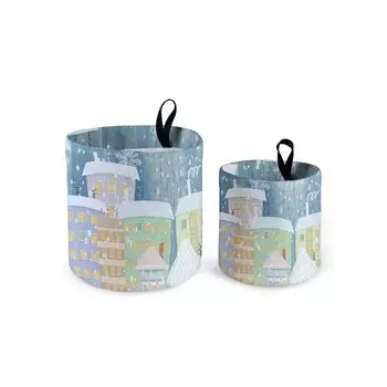 Тканевый настольный органайзер, размер 12х13 см и 15х18 см