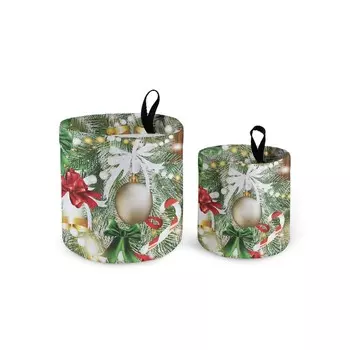 Тканевый настольный органайзер, размер 12х13 см и 15х18 см