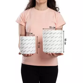 Тканевый настольный органайзер, размер 12х13 см и 15х18 см