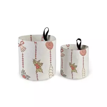 Тканевый настольный органайзер, размер 12х13 см и 15х18 см