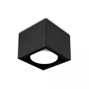 Точечный накладной светильник Ambrella light, GX Tech, TN707, GX53, цвет чёрный