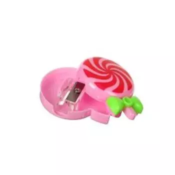 Точилка для карандашей Calligrata «Леденец», с контейнером, МИКС