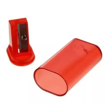 Точилка для карандашей Calligrata «Стиль», с контейнером, МИКС