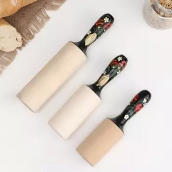 Толкушка, ручка с росписью «Хохлома»