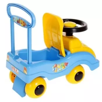 Толокар-автомобиль №1, с гудком-пищалкой