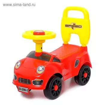 Толокар «Молния», звуковые эффекты, цвет красный