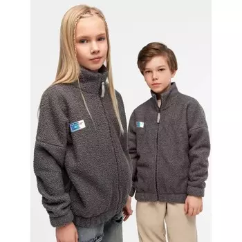 Толстовка детская Amarobaby lamb, рост 128 см, цвет серый