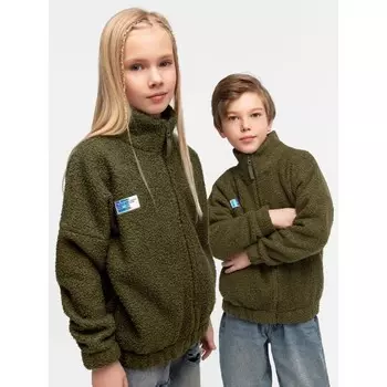 Толстовка детская Amarobaby lamb, рост 146 см, цвет хаки