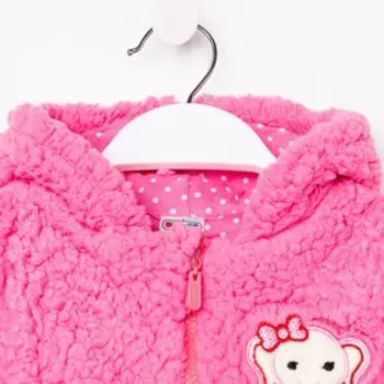 Толстовка детская, цвет розовый, рост 74 см