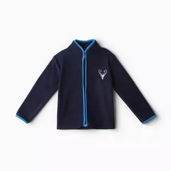 Толстовка детская, цвет тёмно-синий, рост 110 см