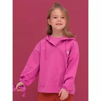 Толстовка для девочек, рост 86 см, цвет розовый