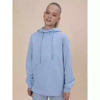 Толстовка для девочек, рост 92 см, цвет голубой