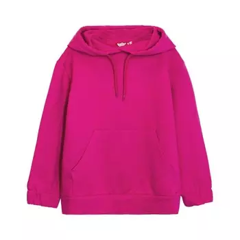 Толстовка для девочки, цвет бабл-гам, рост 110 см