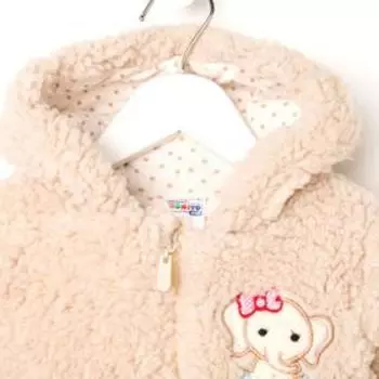 Толстовка для девочки, цвет бежевый, рост 74 см